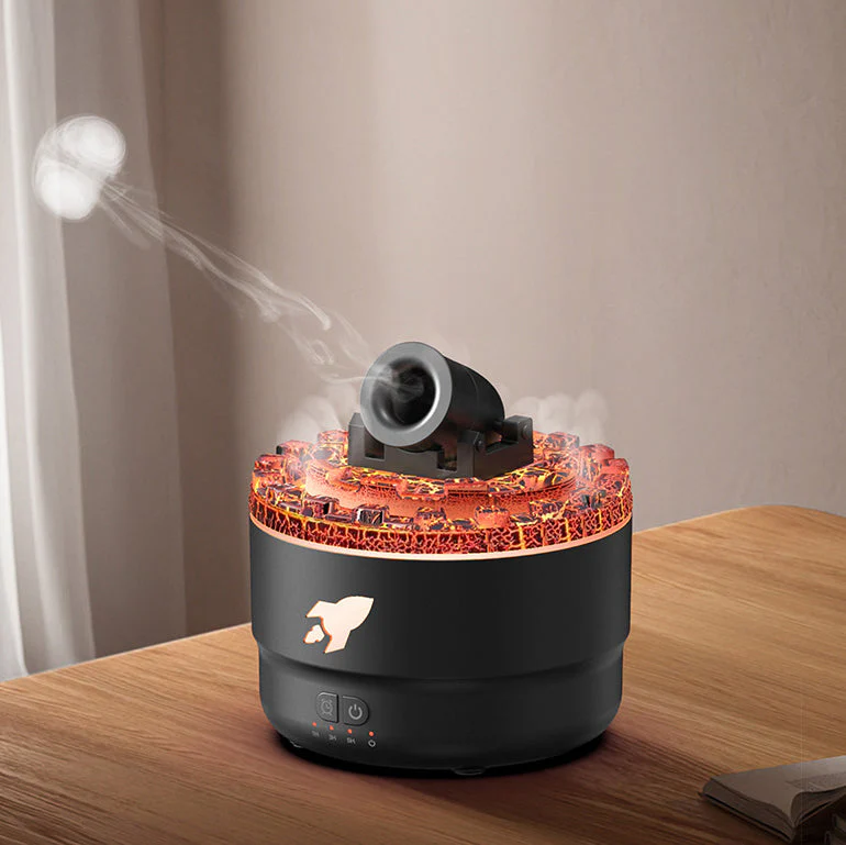 Aroma-diffuser en luchtbevochtiger met nachtlicht – LavaGlow