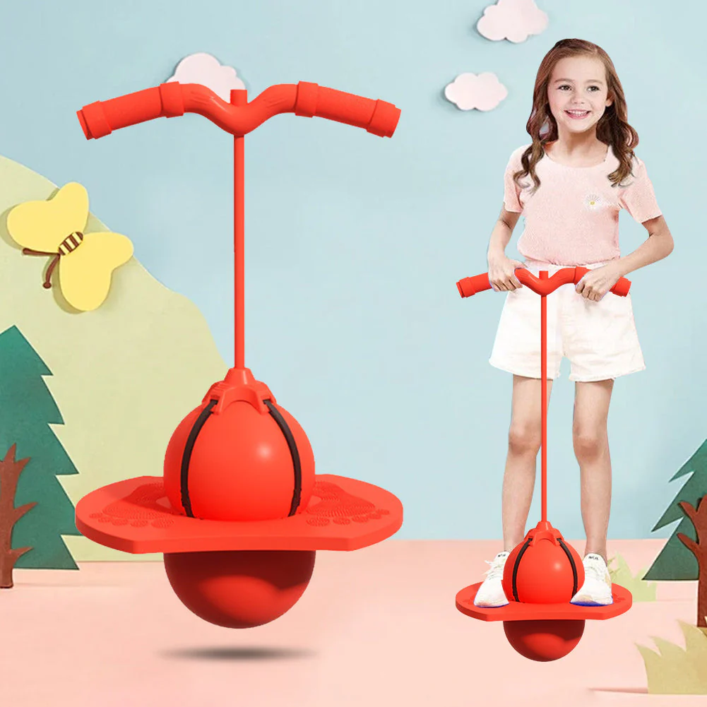 Balancerende Huppelstok voor Kinderen – BounceBuddy