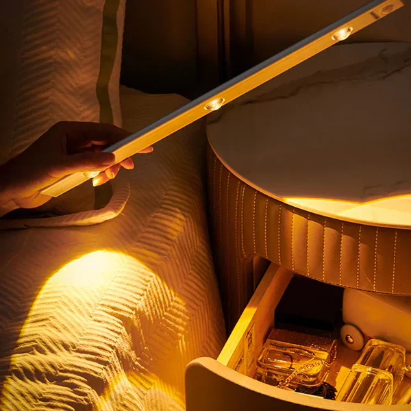 Draadloze LED-lamp met bewegingssensor | Oplaadbaar, dimbaar & 3 kleuren