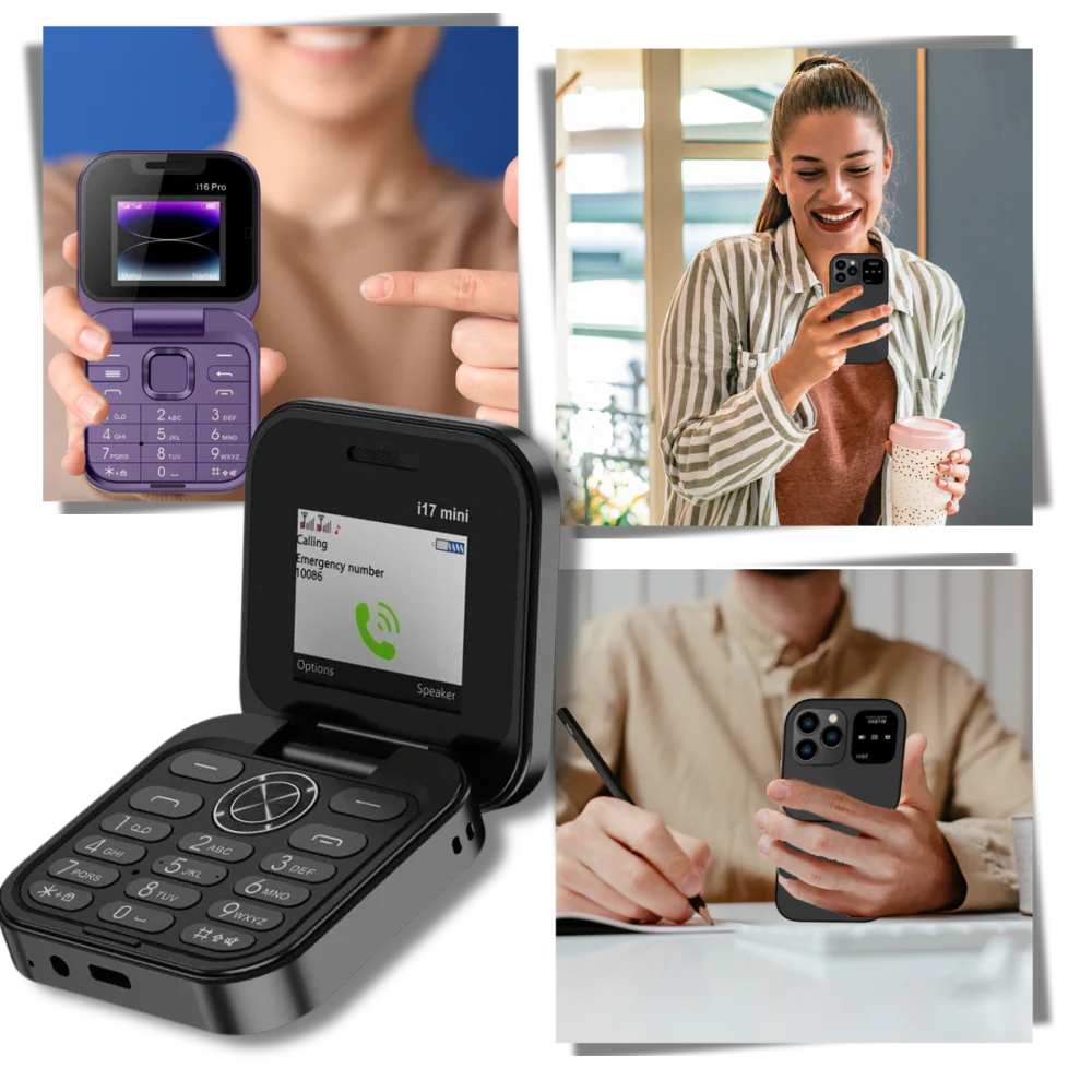 Dual Sim Kleine Vouwtelefoon