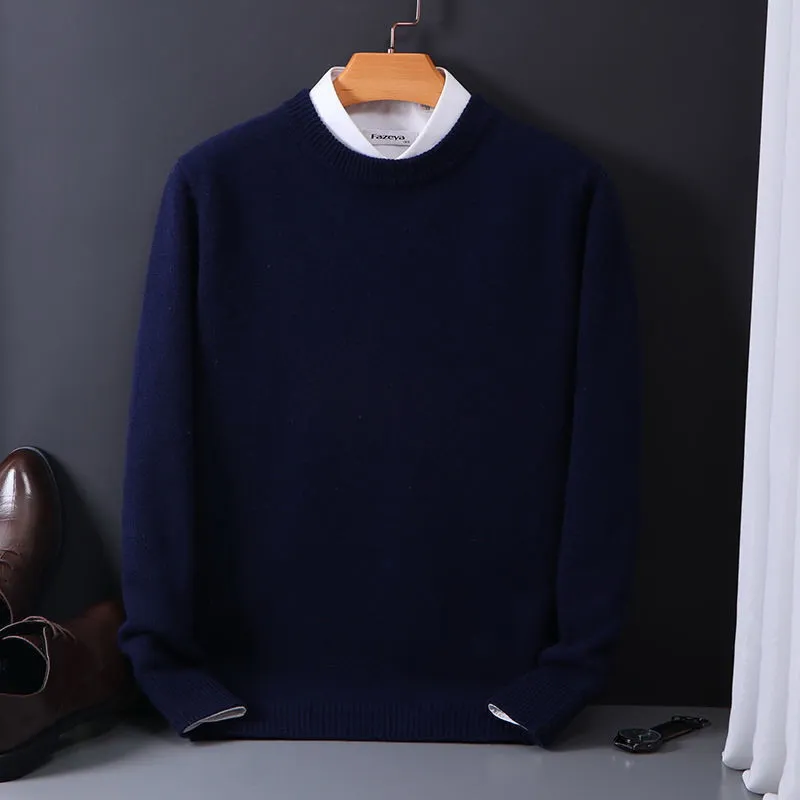Winterse Stijlvolle Kasjmier Herenpullover – Oliver