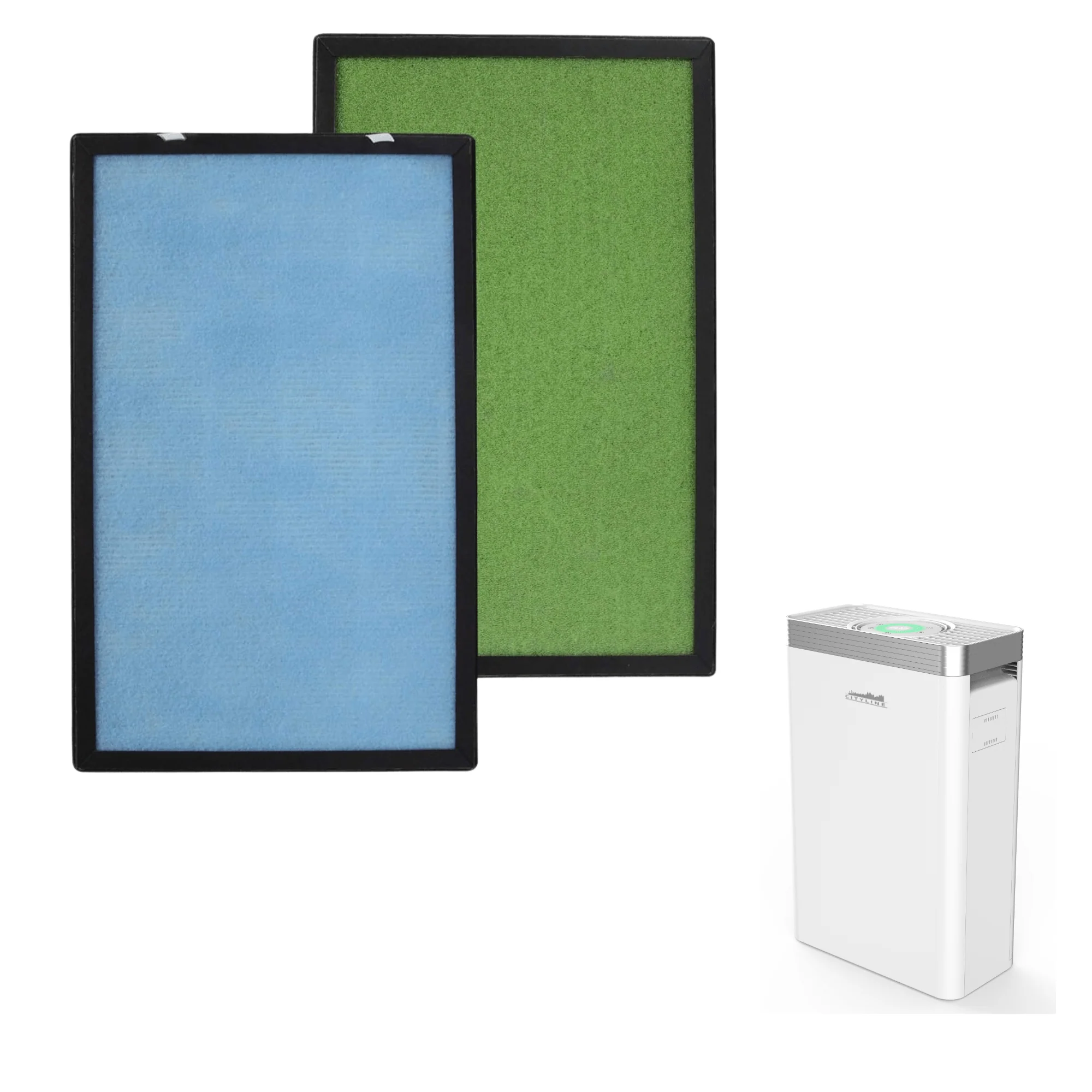 2 pack filter voor Cityline Luchtreiniger “Pro” (KJ210F-142)