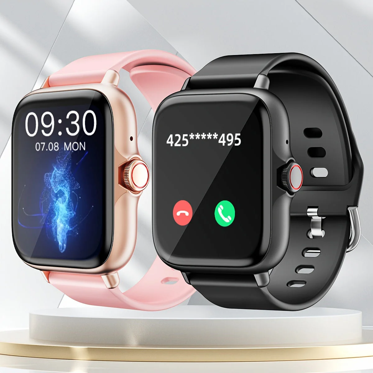 SmartFit Touch – Stijlvolle Slimme Horloge met Activiteitstracker & Meldingen