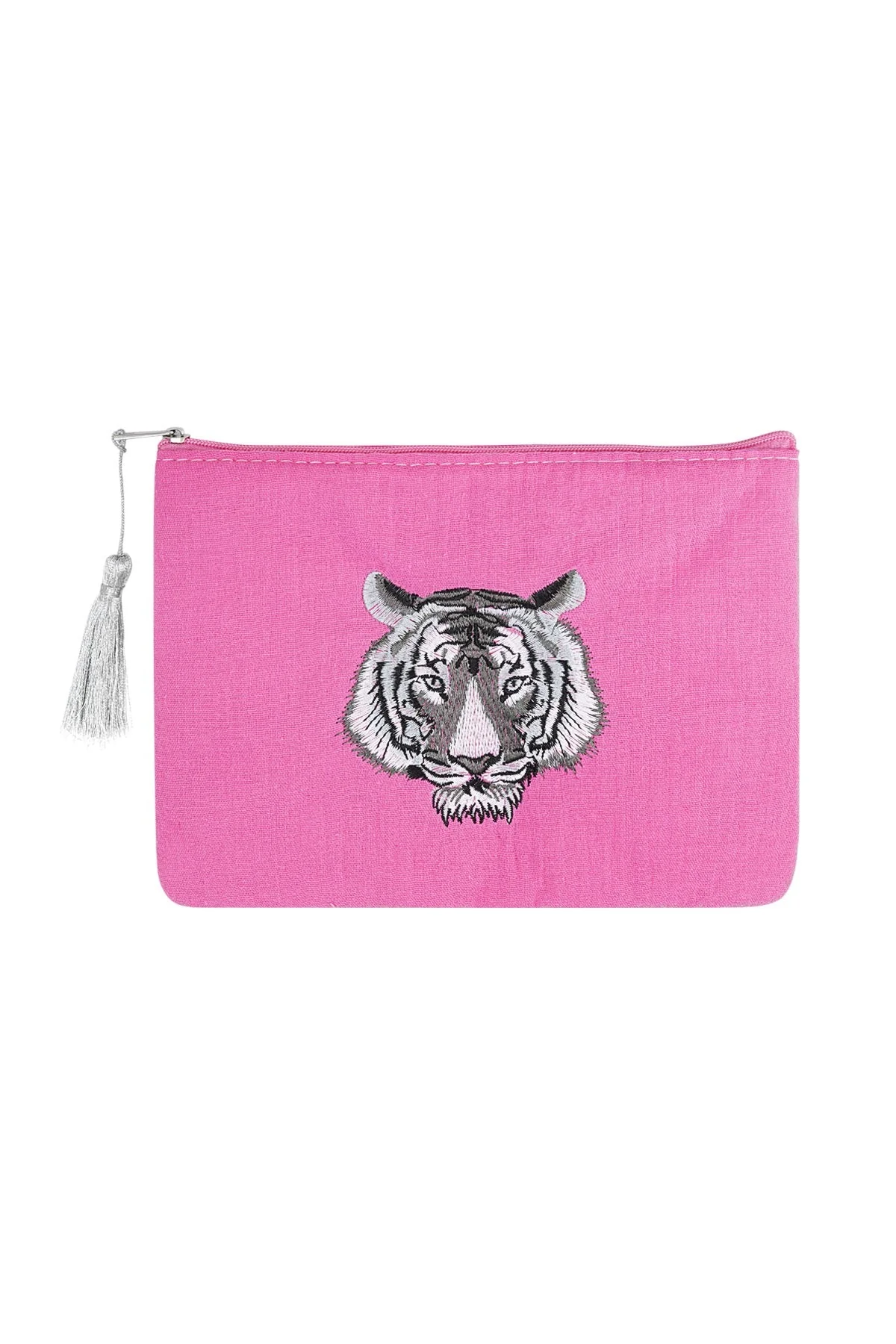 Etui Tijger | Fuchsia | Katoen Etui Tijger | Fuchsia | Katoen