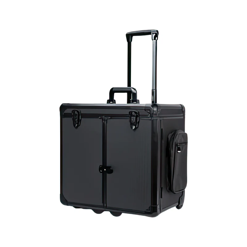 Pedicure Koffer met Trolley Clinic Club Follow Me Amburex Zwart