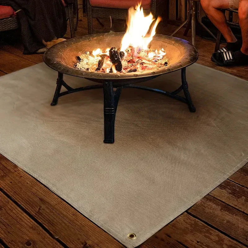 Vuurvaste Mat – Bescherming BBQ & Vuurkorf