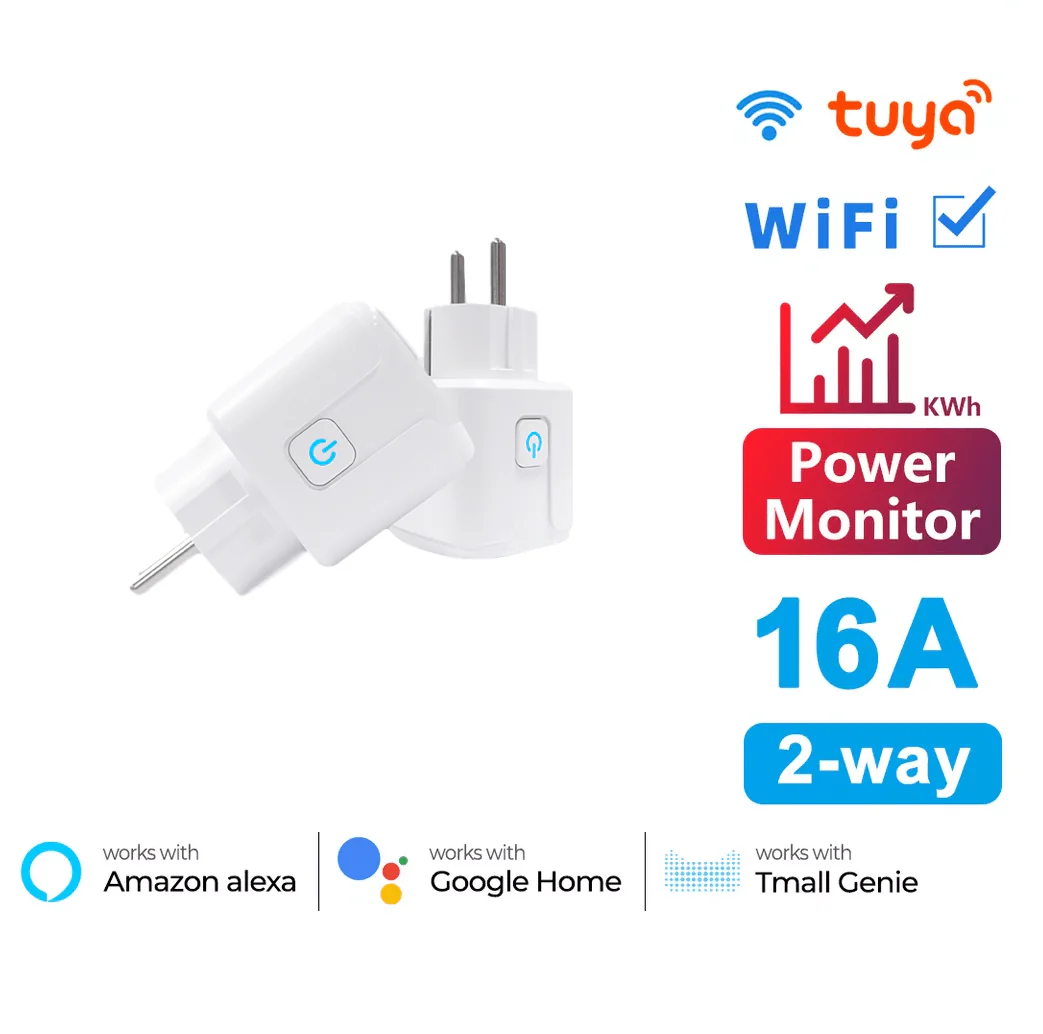 SmartPlug – Slimme stekker(3600W)  met verbruiksmeter