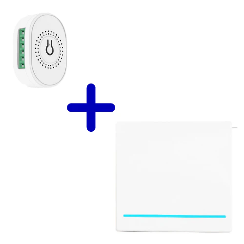 RF Home combi – Enkele schakelaar met draadloze switch