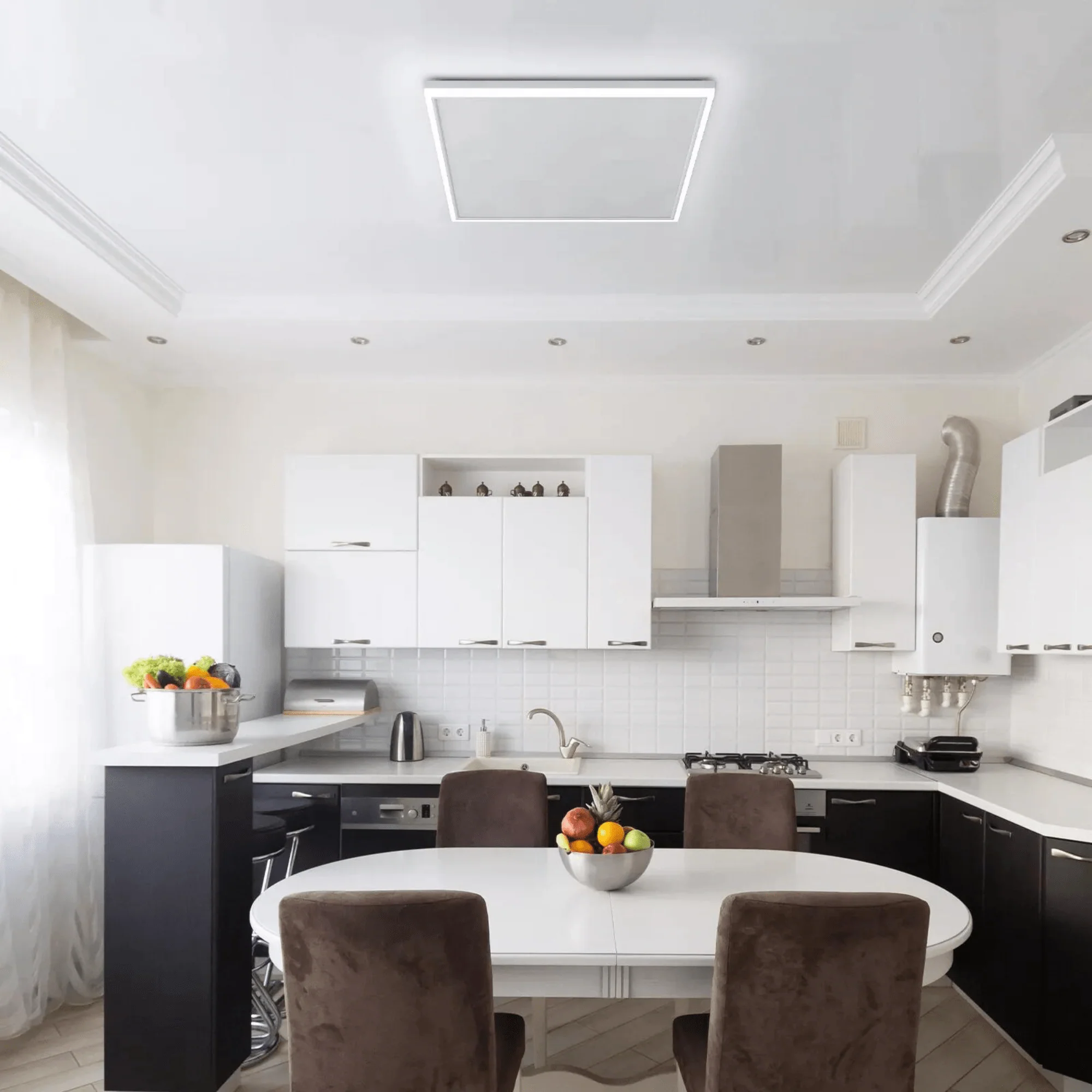 Infrarood paneel Monza met LED verlichting – 400 Watt – 63 x 65 cm (FSK) Infrarood paneel Monza met LED verlichting – 400 Watt – 63 x 65 cm (FSK)
