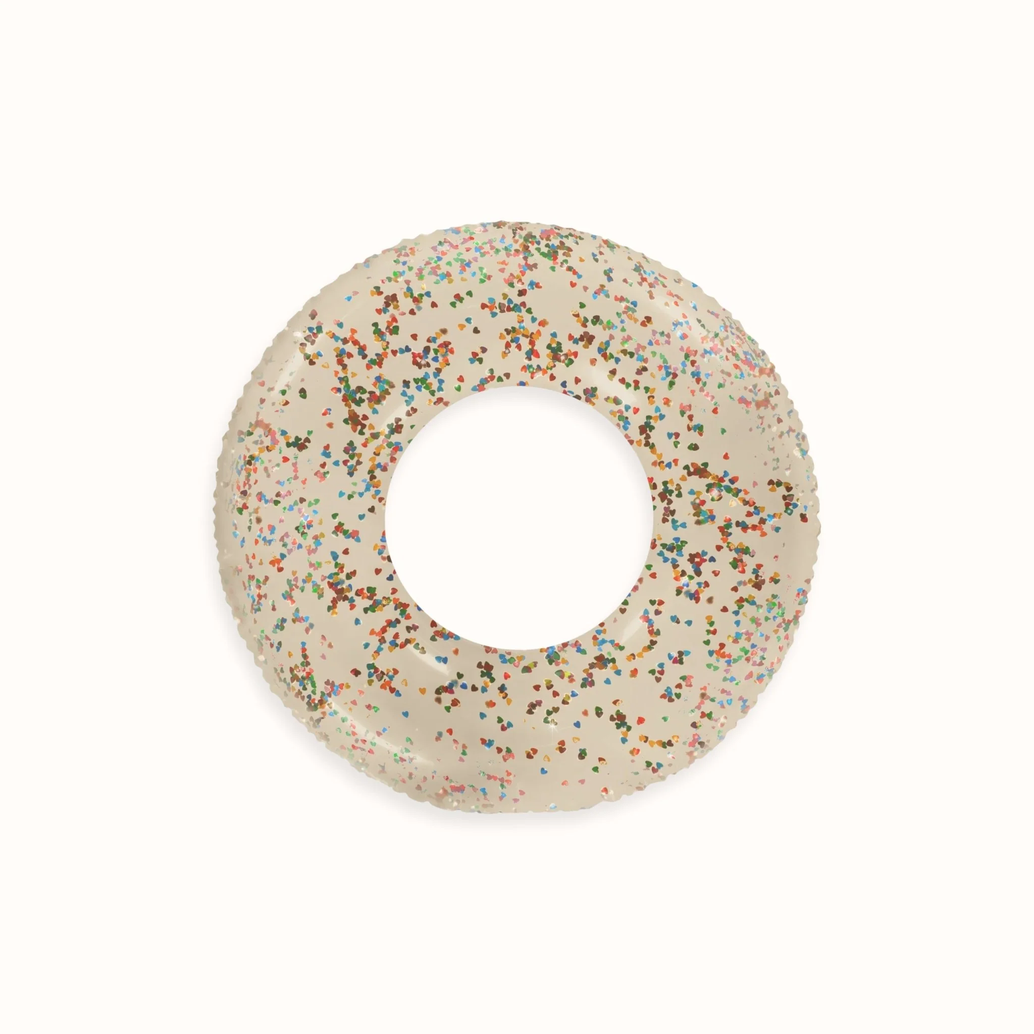 Float ring transparent cream | konges slojd