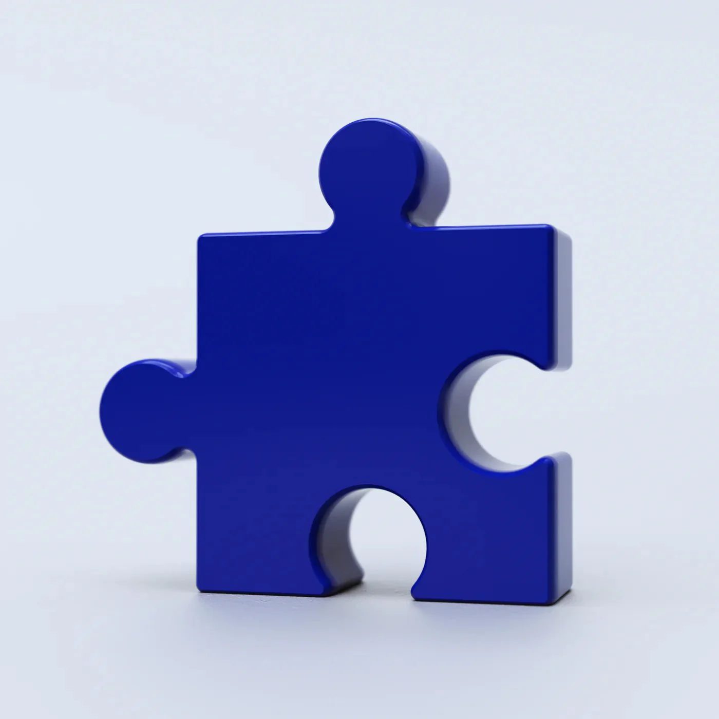 Fluid Market | Vase Puzzle Bleu