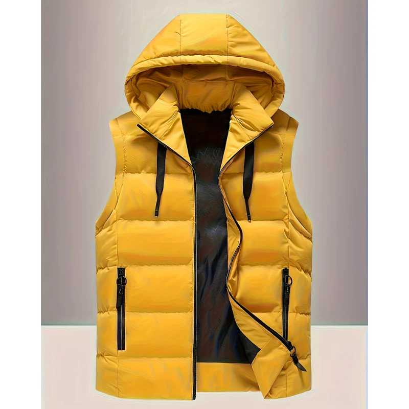 Heren Bodywarmer | Winter Vest met Capuchon | Licht & Warm Outdoor