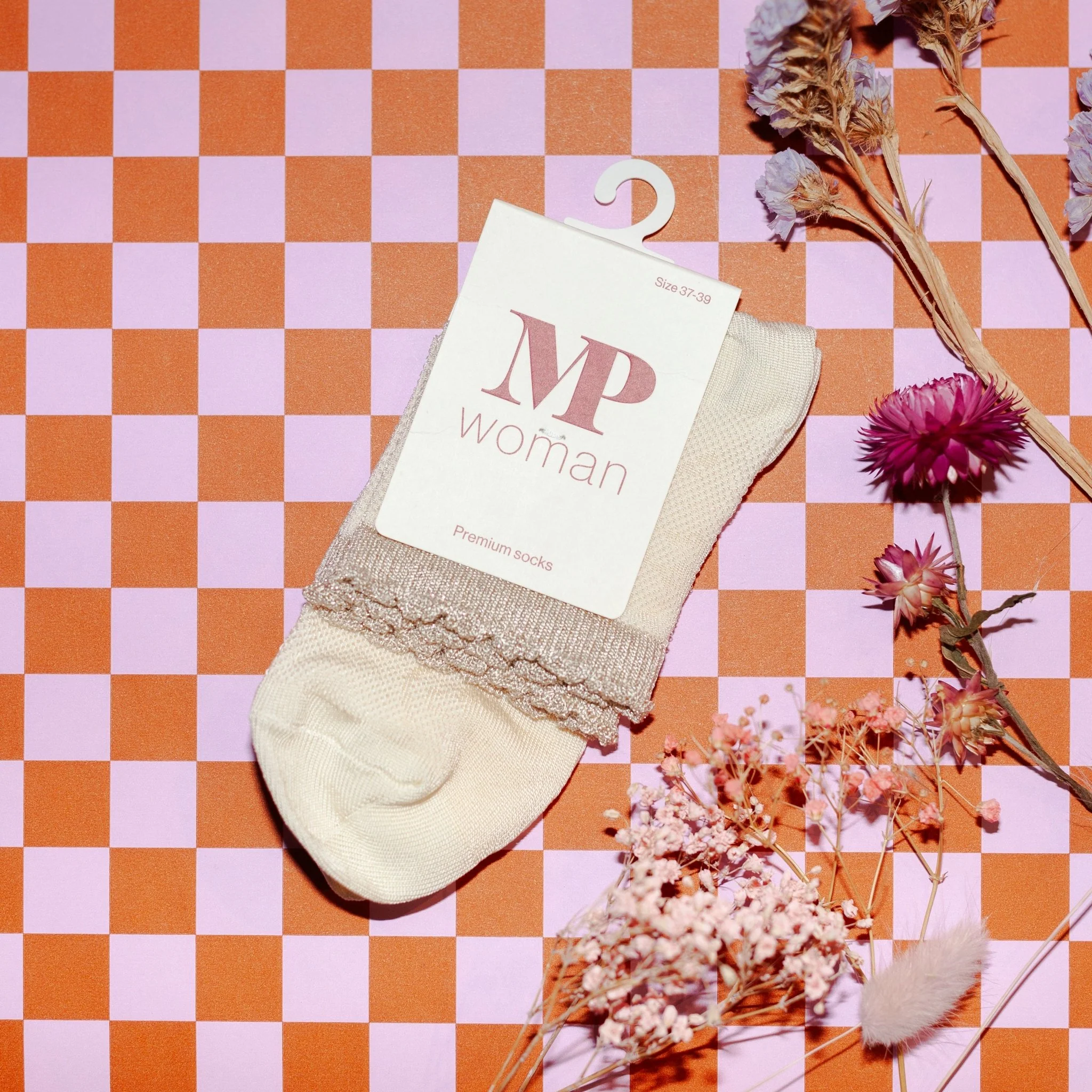Ginny short socks | Ecru