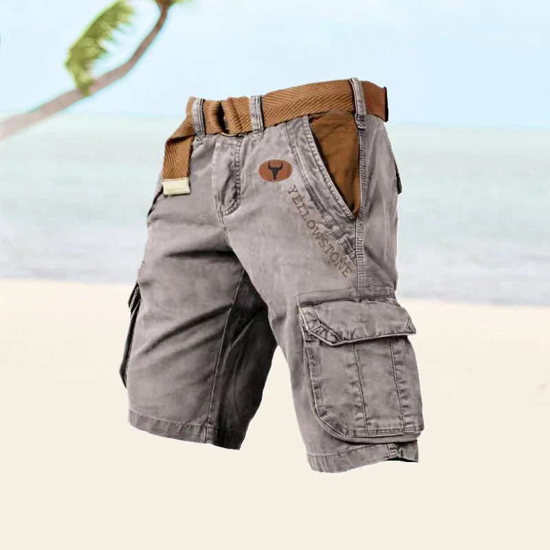 Multifunctionele Cargo-Shorts voor Heren – Ethan, Zomer 2025 Editie