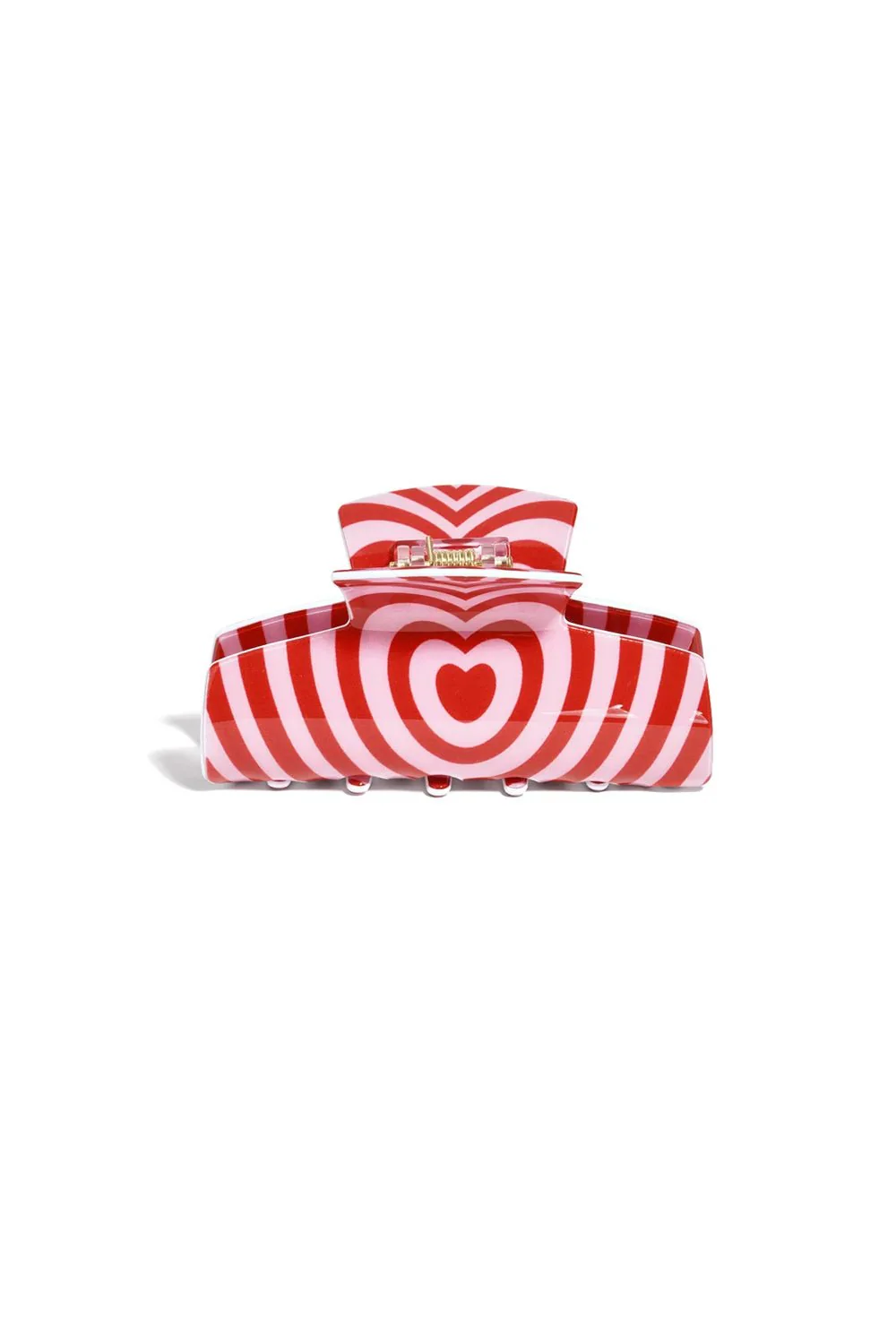 Haarknip | Zig-Zag | Roze-Rood Haarknip | Zig-Zag | Roze-Rood