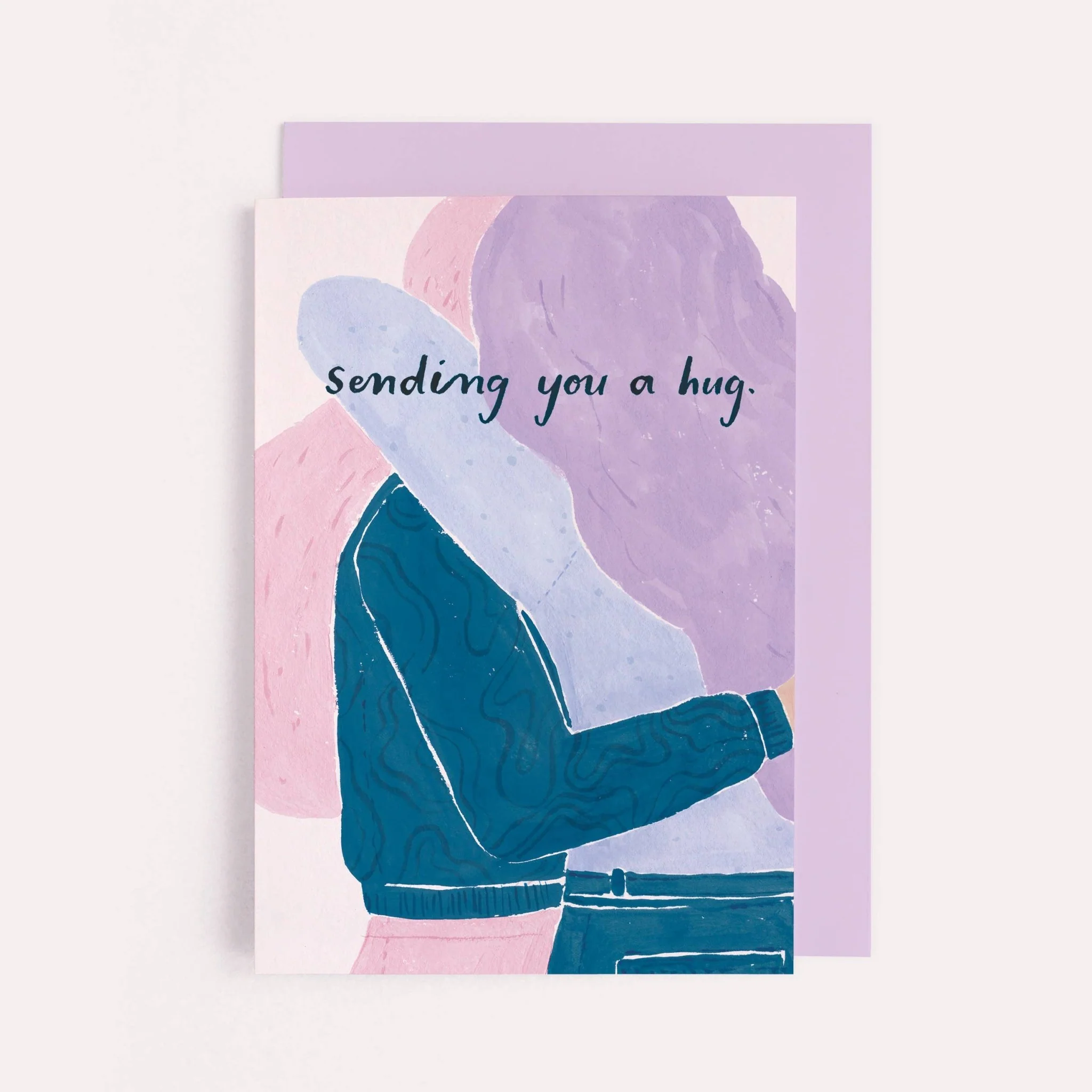 Ik stuur je een knuffelkaart | Thinking of You-kaart | Sympathy