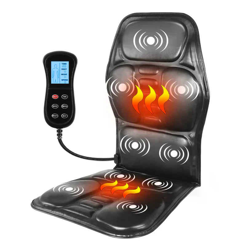 Elektrisch rugmassagekussen met warmte – RelaxCushion