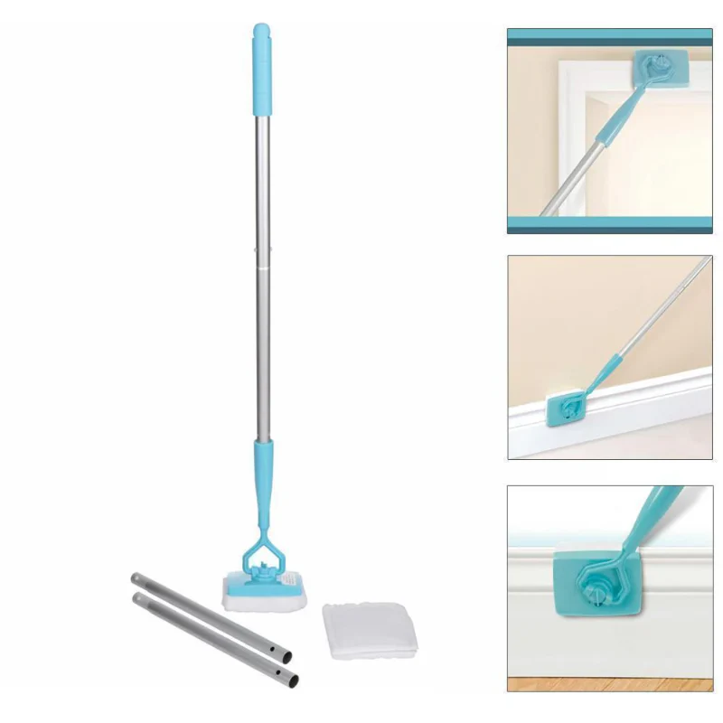 EdgeMaster | Intrekbare steel plintenreinigingsmop