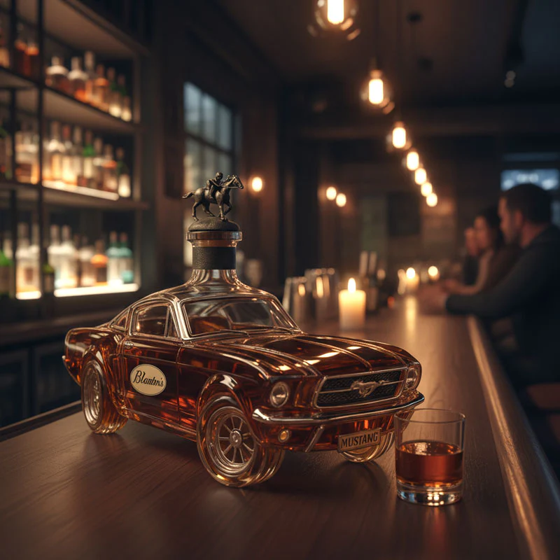 BowLift | Mustang Auto-vormige Whiskey Dekanter