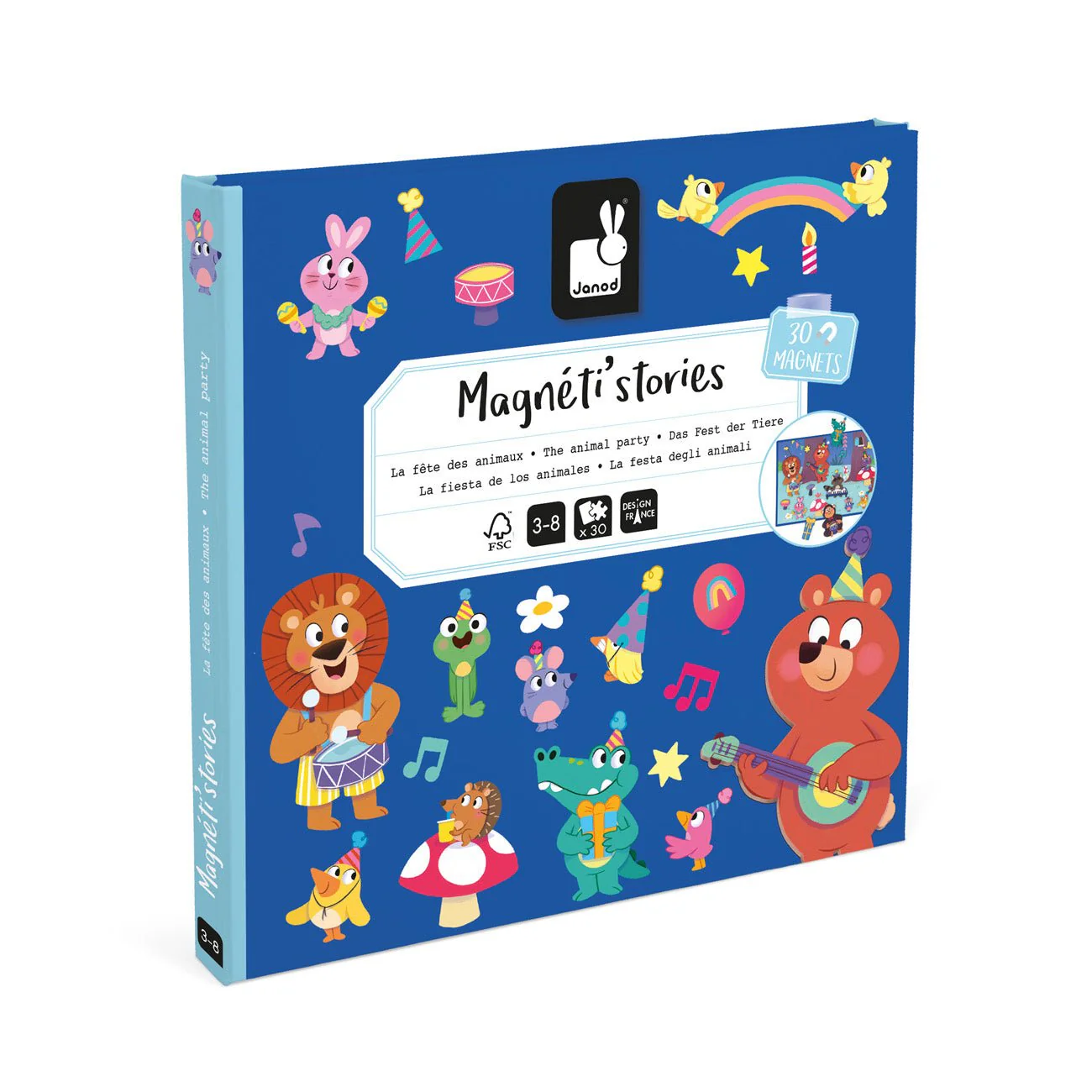 Janod | Magneti Stories | Dierenfeest
