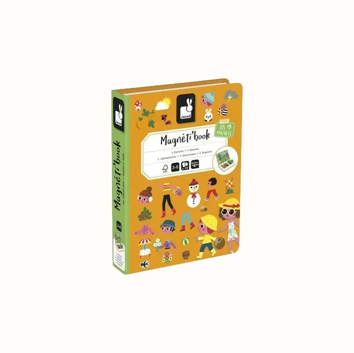 Janod | Magnetibook | 4 Seizoenen