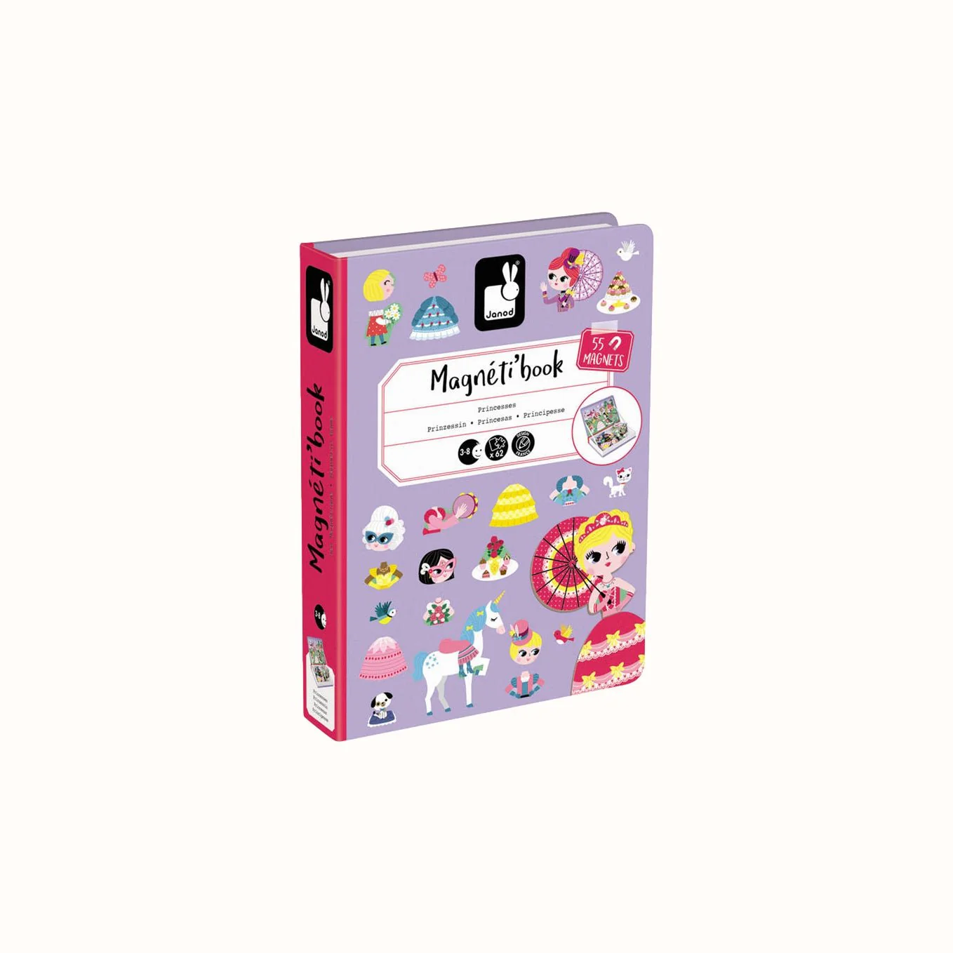 Janod | Magnetibook | Prinsessen