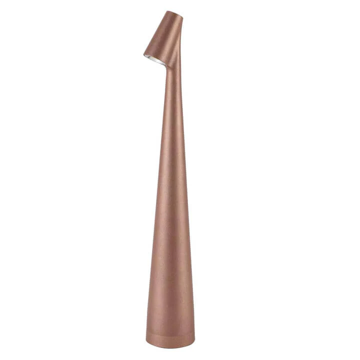 Sculpting Tafellamp Draadloze LED Lamp Massief Aluminium 10000mAh Accu 3-Traps Dimming CRI 90 USB-C Oplaadpoort Warmwit 2700K