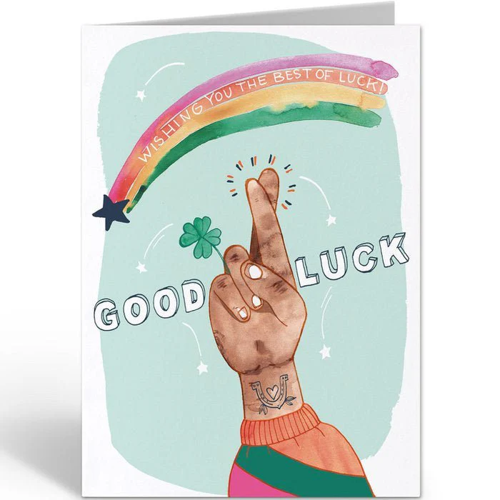 Kaart | Good Luck Finger