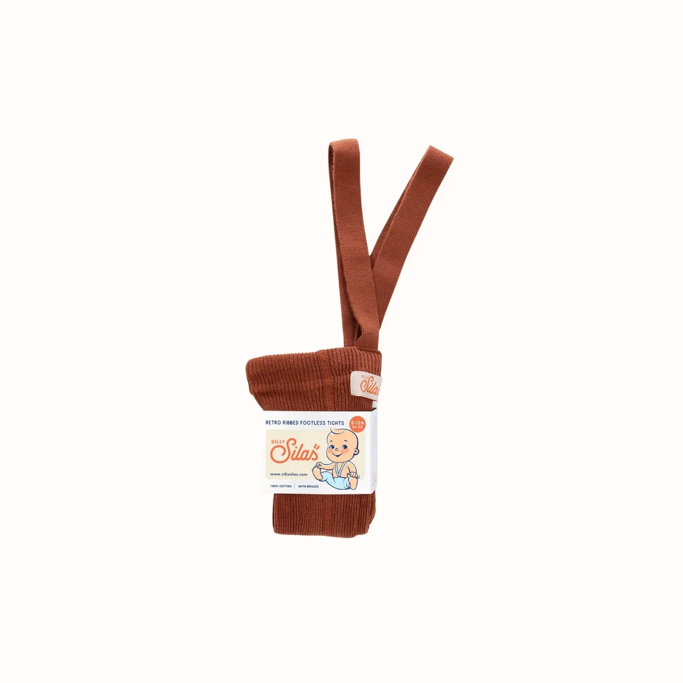 Katoenen maillot zonder voetje | cinnamon