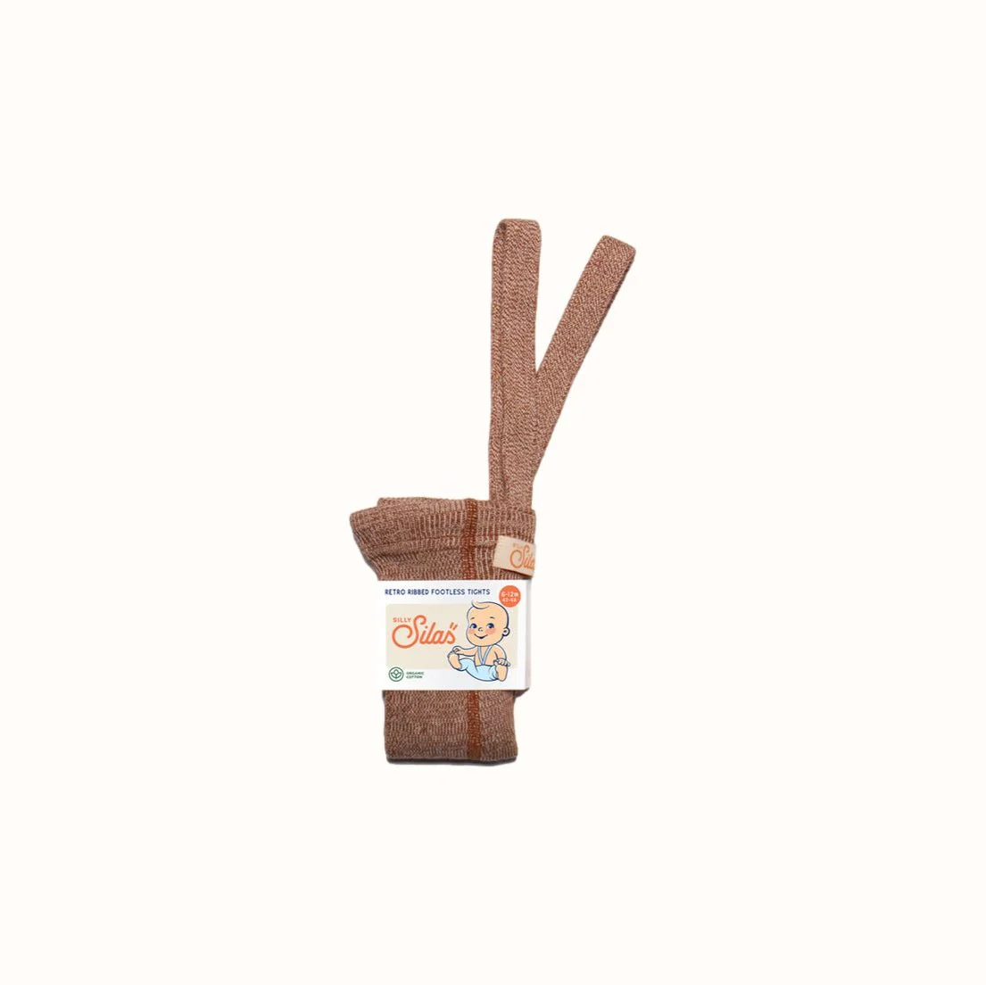 Katoenen maillot zonder voetje | salted caramel
