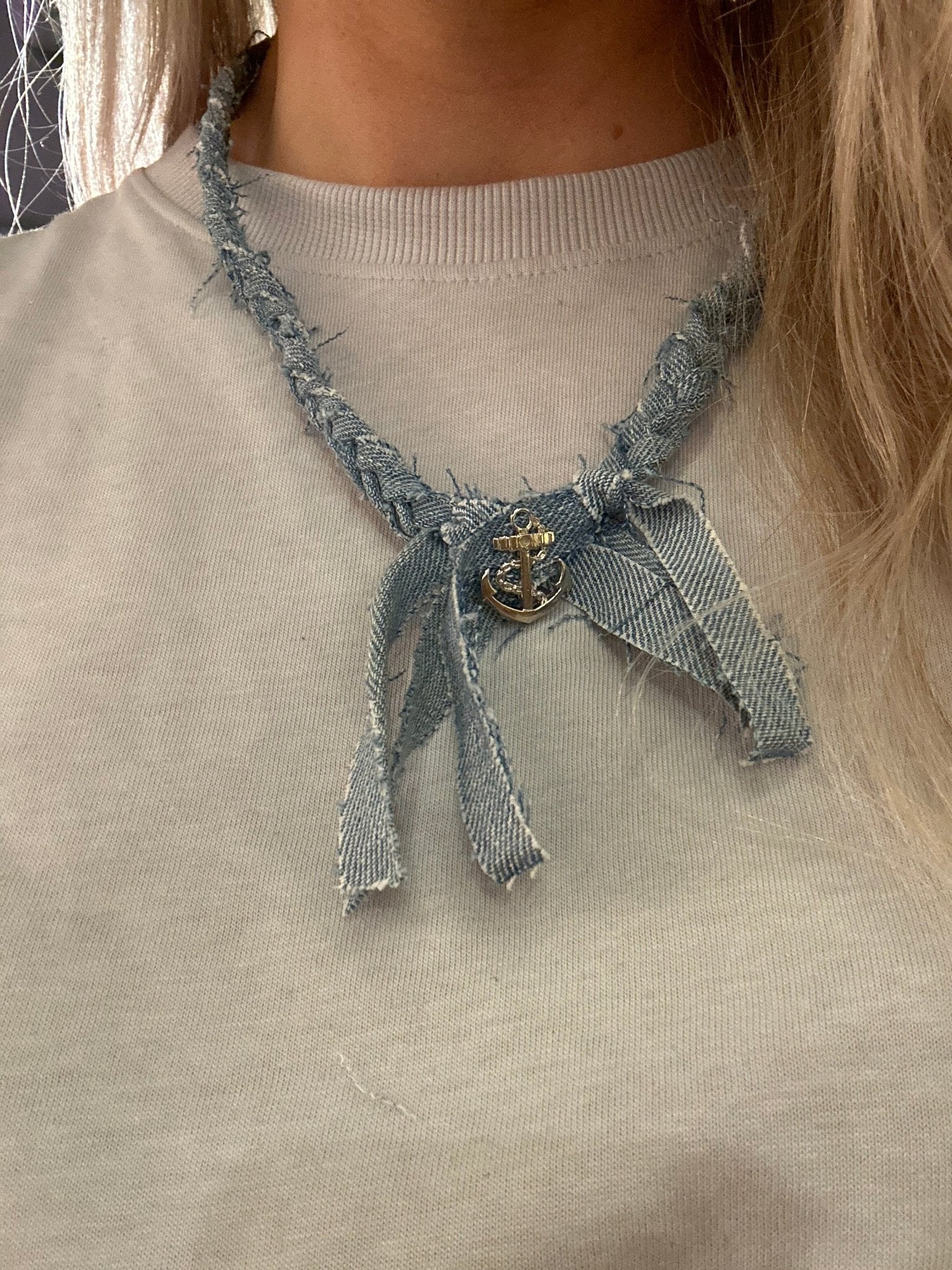 Ketting Blue Jeans | Anker Ketting Blue Jeans | Anker