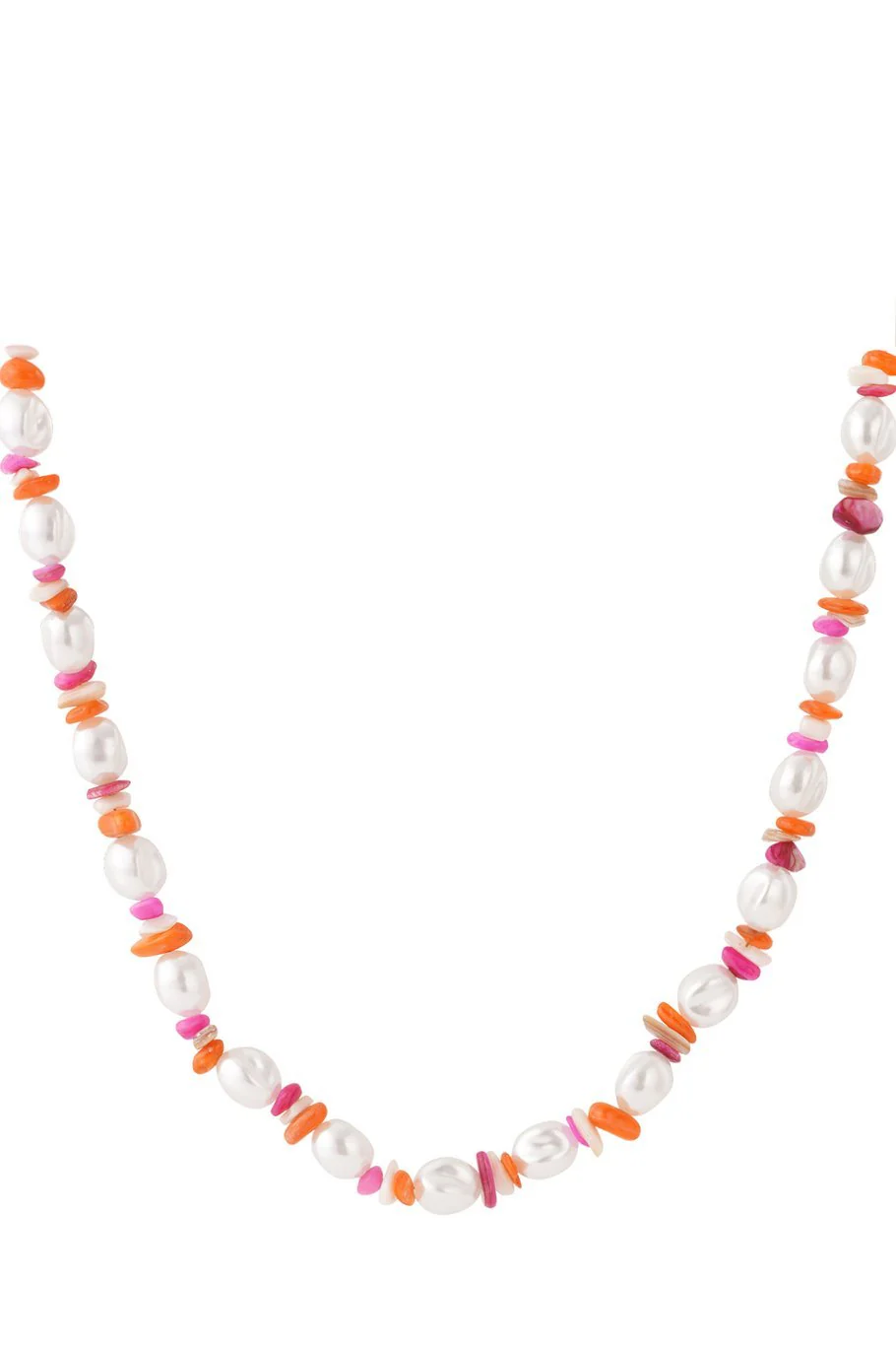 Ketting ‘it’s all about my pearls’ | Stainless Steel