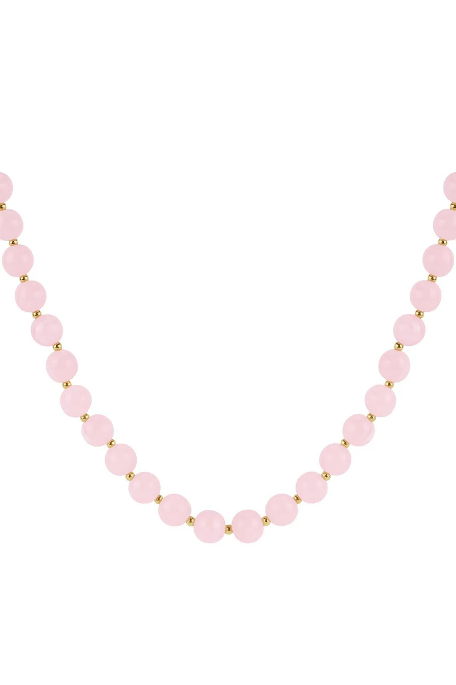 Ketting kralen Chique | Pink | Stainless Steel Ketting kralen Chique | Pink | Stainless Steel