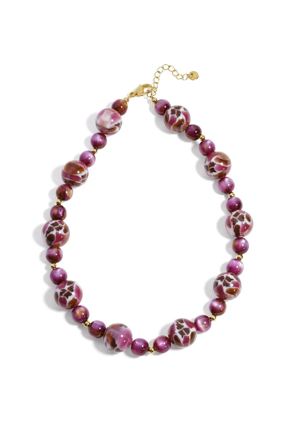 Ketting kralen Shine Groot | Dark Purple Ketting kralen Shine Groot | Dark Purple