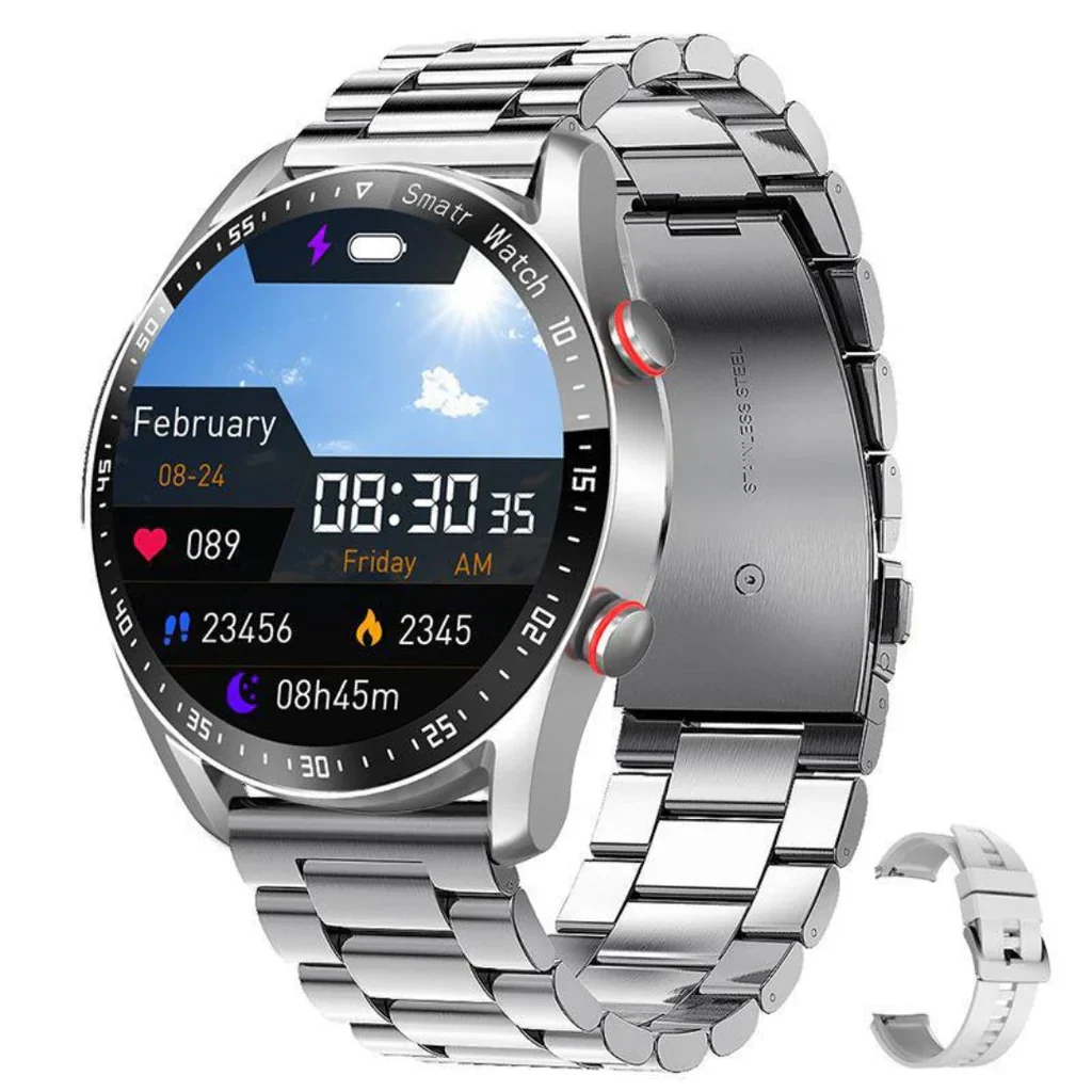 SwissMotion – Multifunctionele Smartwatch Met Lange Batterijduur