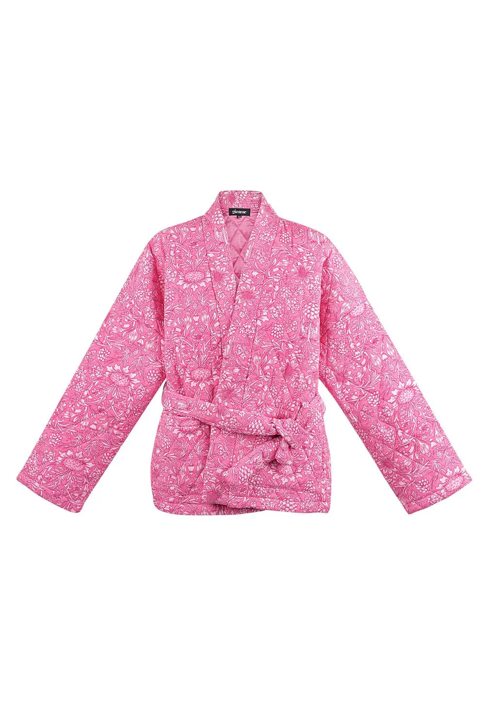 Kimono | Pink-Flower