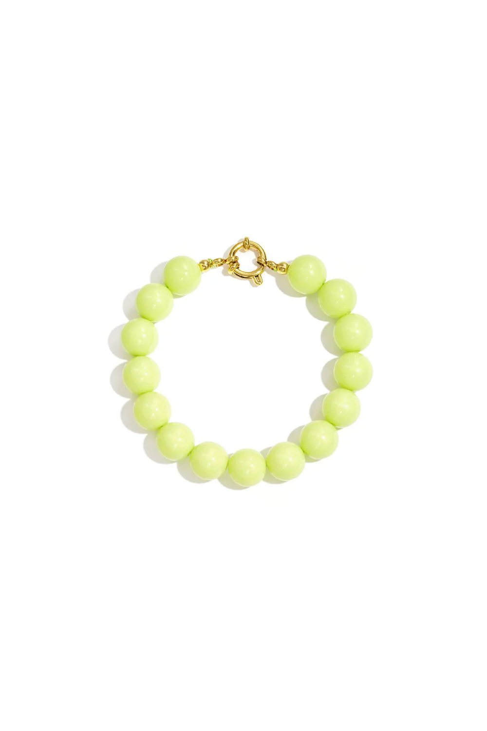 Kralen Armband | Lime Green