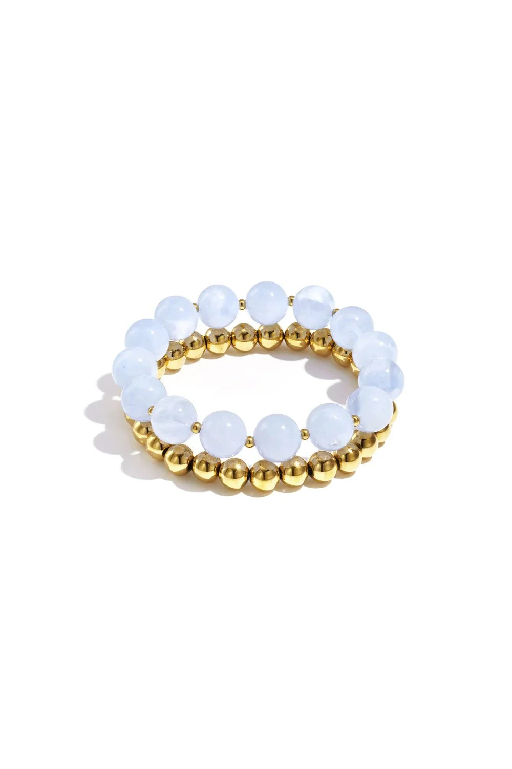 Kralen armband set | Licht Blauw