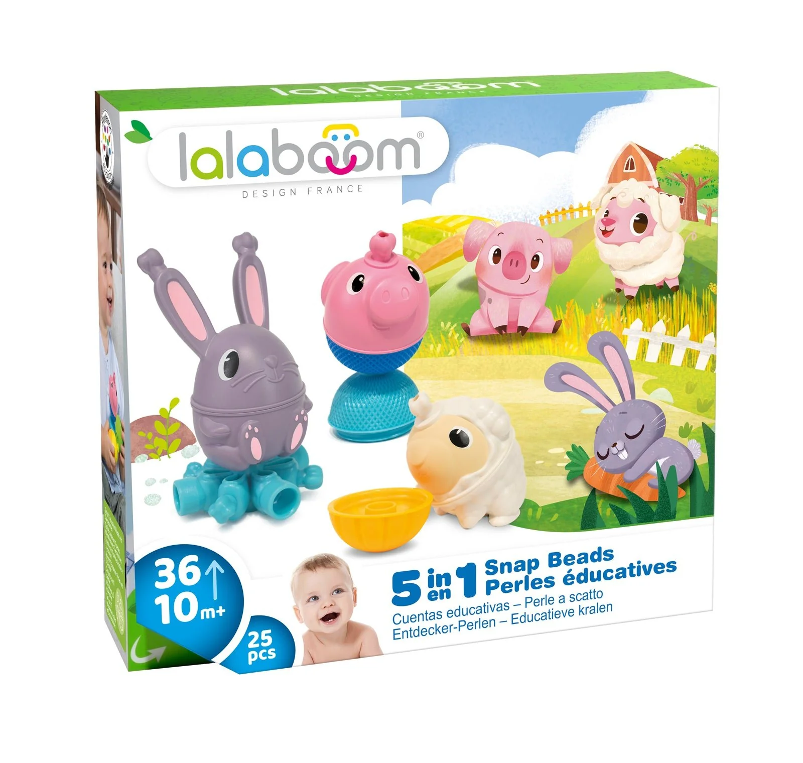 Lalaboom | Set Boerderij Cadeaudoos | 25 stuks Lalaboom | Set Boerderij Cadeaudoos | 25 stuks