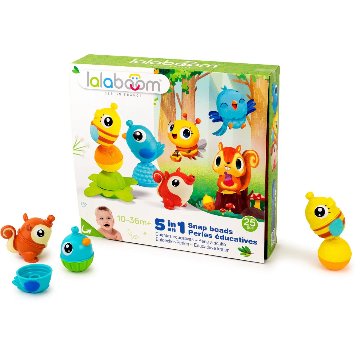 Lalaboom | Set Dieren Cadeaudoos | 25 stuks Lalaboom | Set Dieren Cadeaudoos | 25 stuks