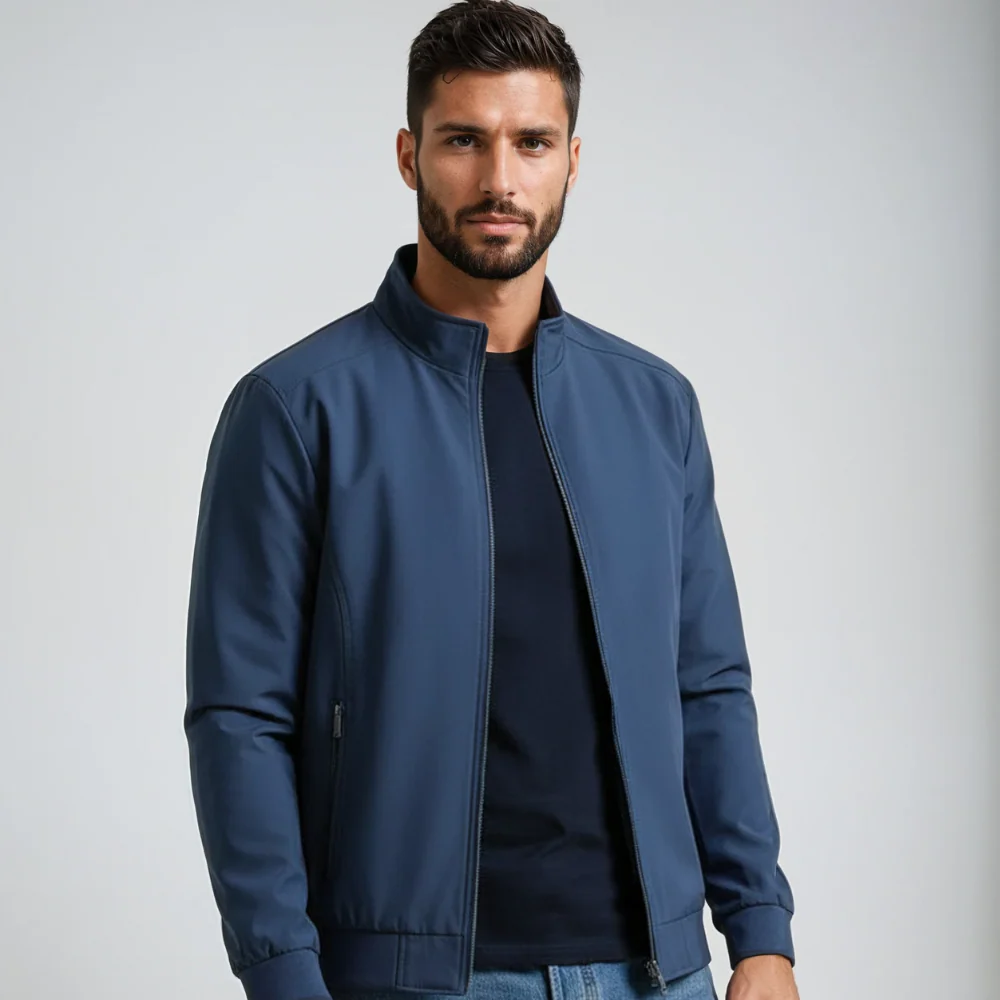Heren Retro Winterjack – Winddichte, Waterafstotende Jas met Comfortabele Pasvorm