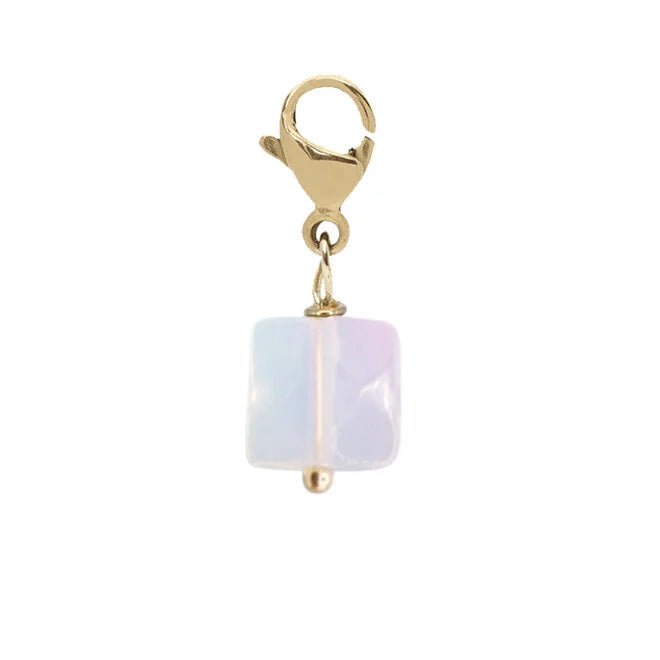 MADAM the label | Charm opaliet vierkant goud MADAM the label | Charm opaliet vierkant goud