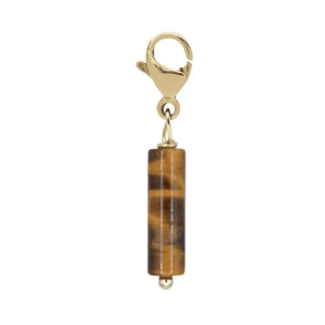 MADAM the label | Charm tube tijgeroog goud MADAM the label | Charm tube tijgeroog goud