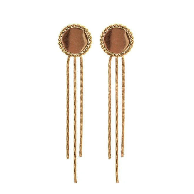 MADAM the label | Oorstekers mae snake chain goud MADAM the label | Oorstekers mae snake chain goud