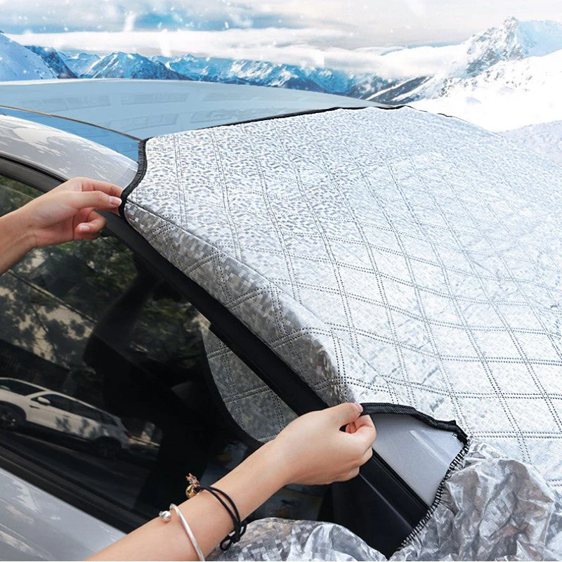 WinterGrip Magnetische Autohoes tegen Sneeuw en Vorst