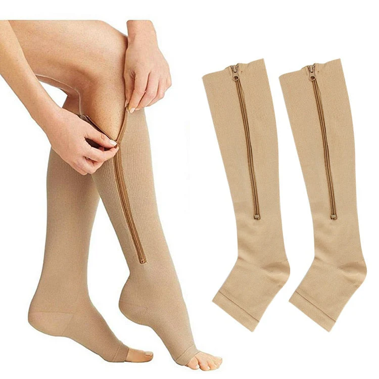 Rits Compressiekousen voor Vrouwen – Verbeterde Bloeddoorstroming & Comfort