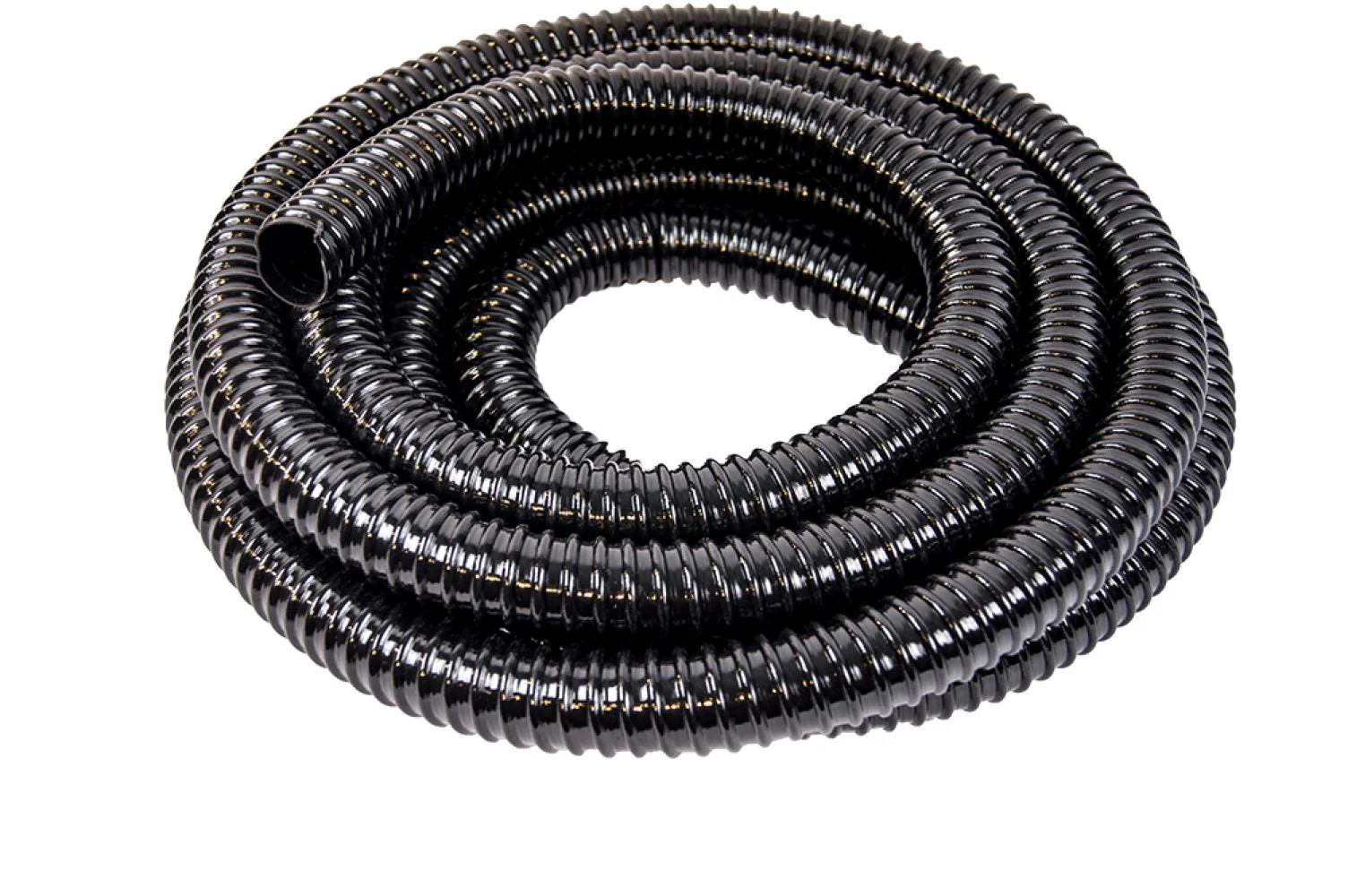 HTD Spiraalslang Zwart 25mm 10 meter