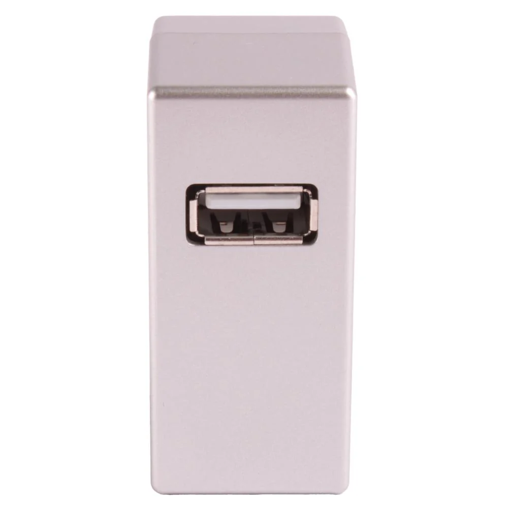 Dometic USB Lader voor 12V Lichtrail Zilver