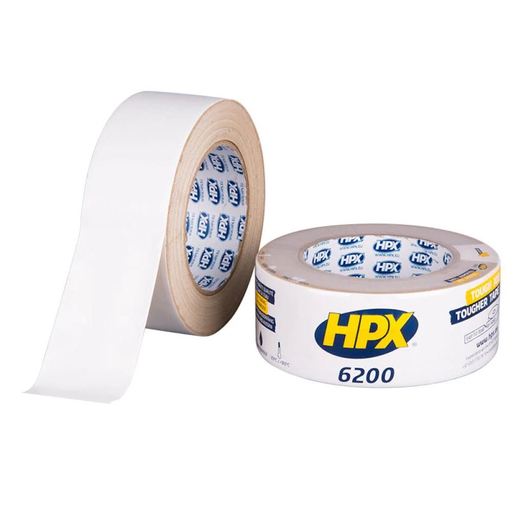 HPX 6200 Reparatie Tape 48mmx25 meter Wit HPX 6200 Reparatie Tape 48mmx25 meter Wit