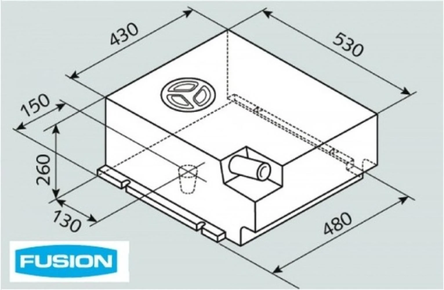 Fusion Watertank 50L EV1111 Fusion Watertank 50L EV1111
